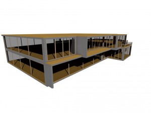 modern house 08 Modelo 3D