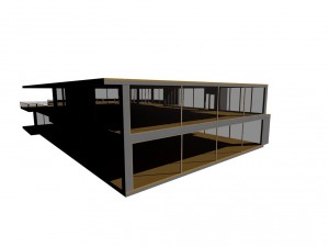 modern house 08 Modelo 3D