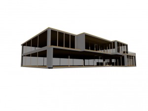 modern house 08 Modelo 3D