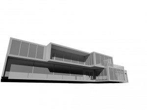 modern house 08 Modelo 3D