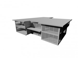 modern house 09 3D Model