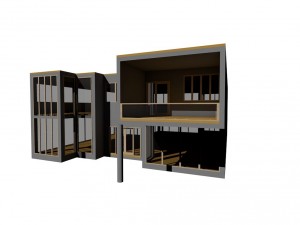 modern house 10 3D Model
