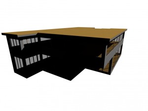 modern house 10 3D Model