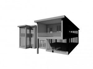 modern house 10 3D Model