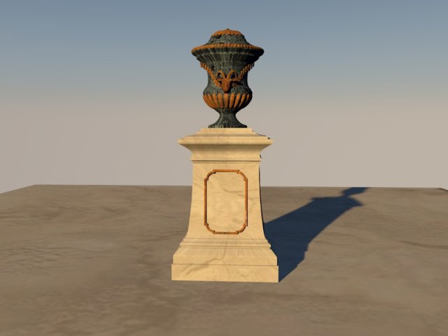 vase 3Dモデル .c4d .max .obj .3ds .fbx .stl .blend