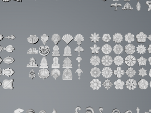 architectural kit bash 3D 모델