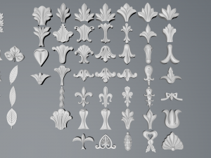 architectural kit bash 3D 모델