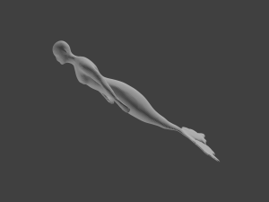 base mermaid Model 3D