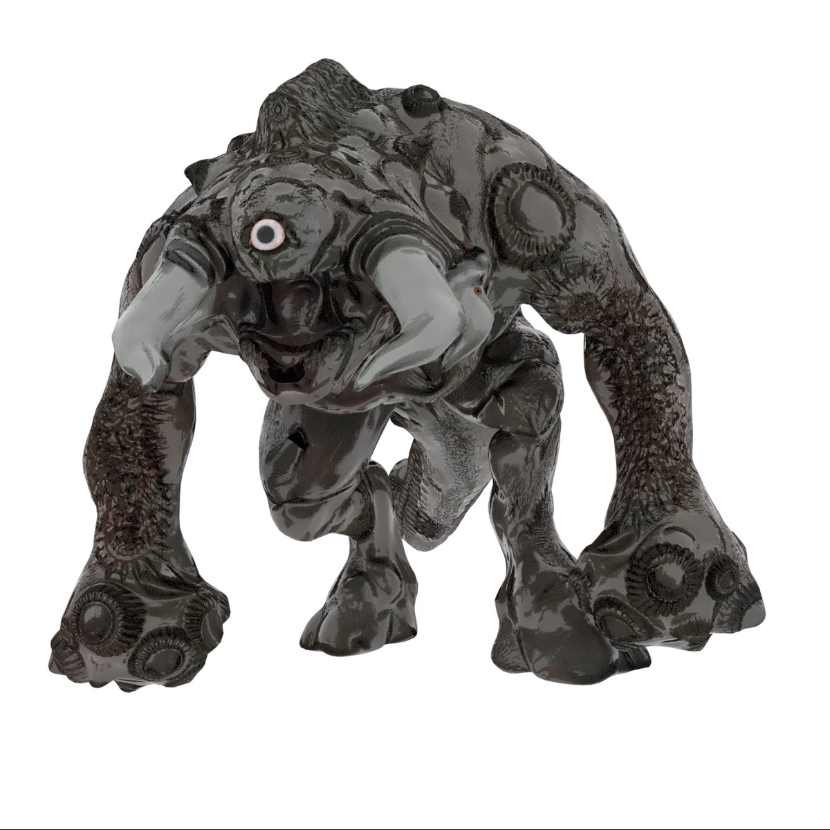 creature pbr 3D Model .c4d .max .obj .3ds .fbx .stl .blend