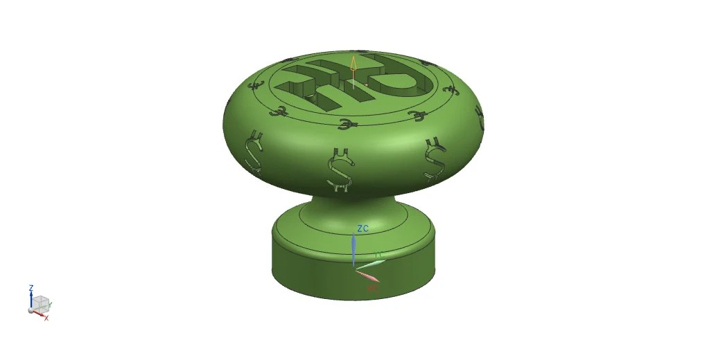 handle button 3D Model .c4d .max .obj .3ds .fbx .stl .blend 
