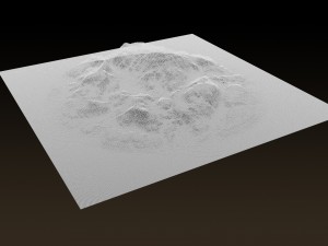 eroded highlands 3D मॉडल