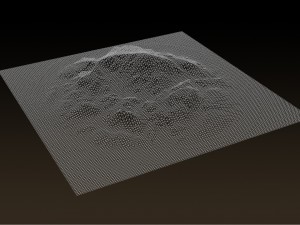 eroded highlands 3D मॉडल