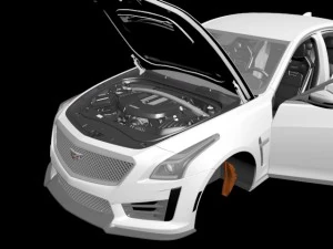 cadillac cts-v 2016 3D Model