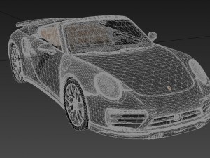 porsche 911 3D 模型
