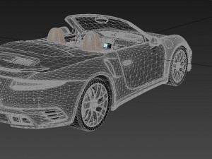 porsche 911 3D 模型