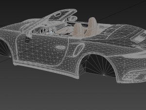 porsche 911 3D 模型