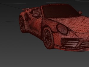 porsche 911 3D 模型