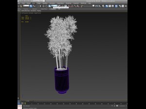 plants in pots 3 3D 模型