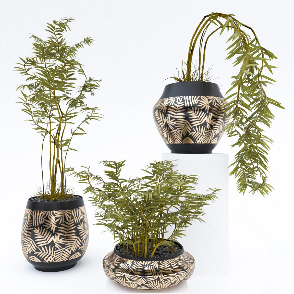 vaso di fiori Modello 3D .c4d .max .obj .3ds .fbx .stl .blend 