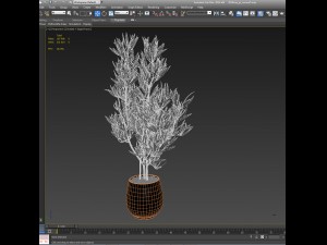 flower pot 2 Model 3D