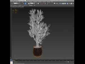 flower pot 2 3D Model