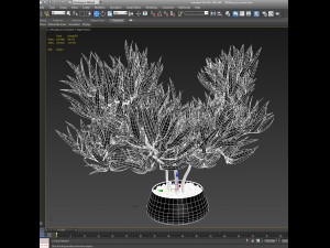 flower pot 2 Model 3D