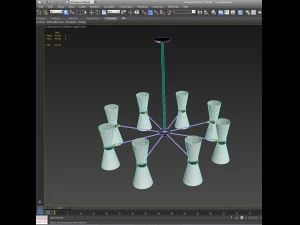 chandelier cairo mullan 3D Model