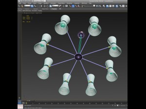 chandelier cairo mullan 3D 模型