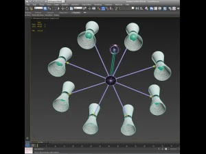 chandelier cairo mullan 3D Model