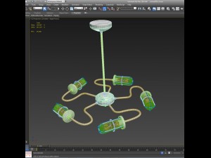 chandeliers and pendants breck bar mullan Modelo 3D
