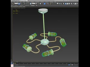 chandeliers and pendants breck bar mullan 3D Model