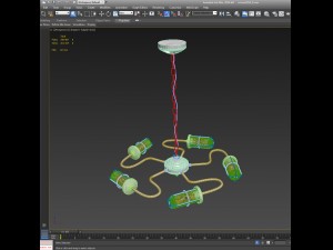 chandeliers and pendants breck bar mullan Modelo 3D