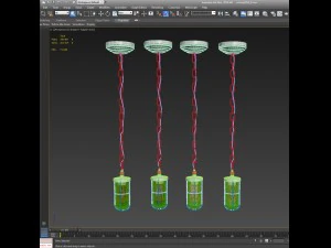 chandeliers and pendants breck bar mullan 3D Model