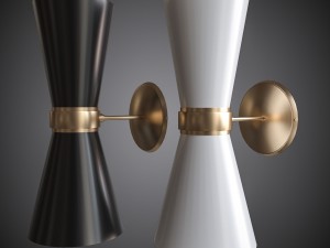 set of table lamps wall lamps floor lamps cairo 3D 模型