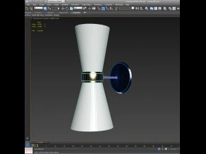 set of table lamps wall lamps floor lamps cairo 3D Model
