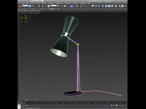 set of table lamps wall lamps floor lamps cairo 3D Model