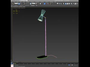 set of table lamps wall lamps floor lamps cairo 3D Model