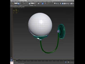 set of chandelier and wall lamps mullan 3D Model