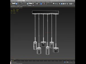 pendants axolight spillray 2 3D Model