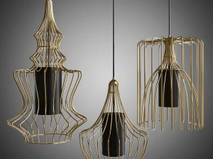 hangers kooi doree roche bobois 3D Model