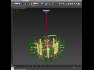chandelier sciolari 3D Model