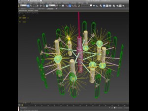 chandelier sciolari 3D Model