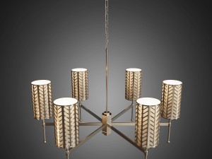 chandelier with lattice Modèle 3D