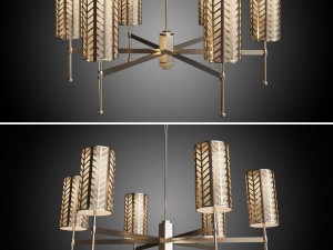 chandelier with lattice 3D Model