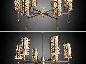 chandelier with lattice 3D Model