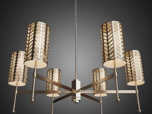 chandelier with lattice 3D Model