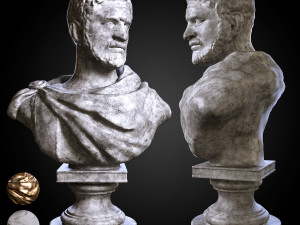 bust of caracall 3D Model