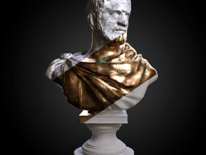 bust of caracall Modelo 3D