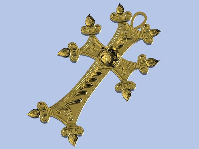 christ cross 3D 打印模型 .c4d .max .obj .3ds .fbx .stl .blend 