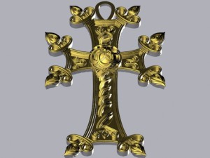christ cross 3D 打印模型